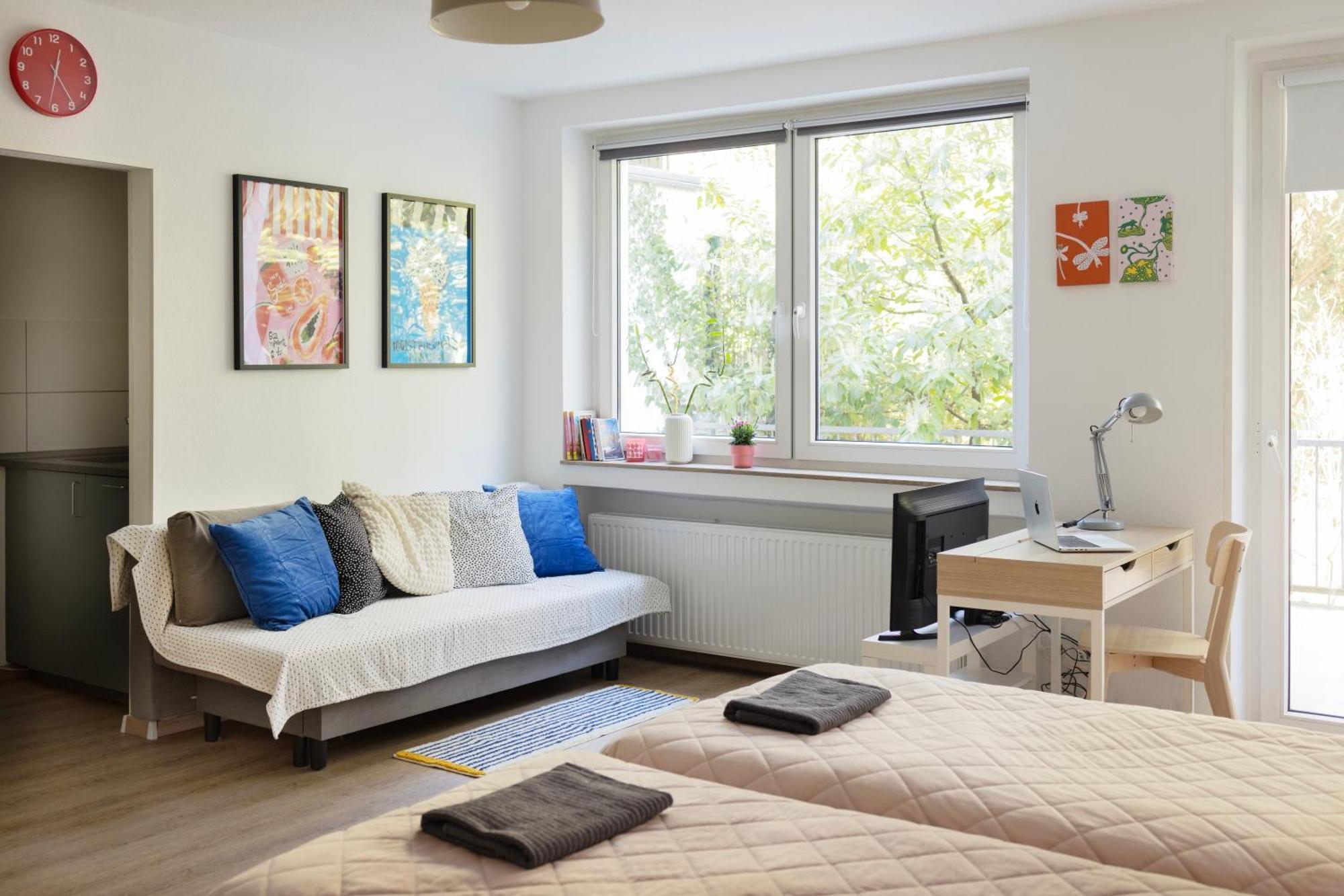 דיסבורג Central Apartment With Terrace And A Free Parking מראה חיצוני תמונה