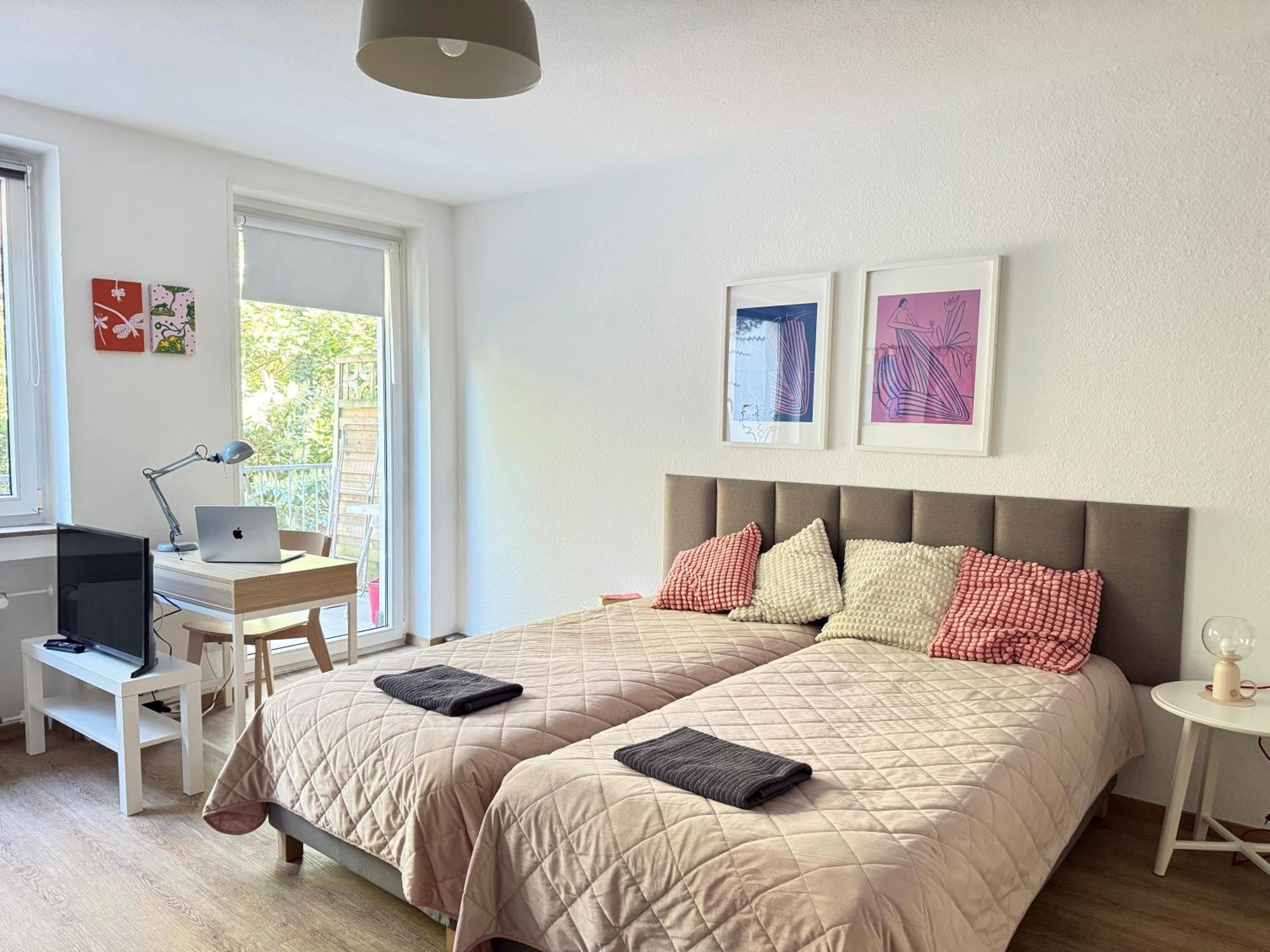 דיסבורג Central Apartment With Terrace And A Free Parking מראה חיצוני תמונה