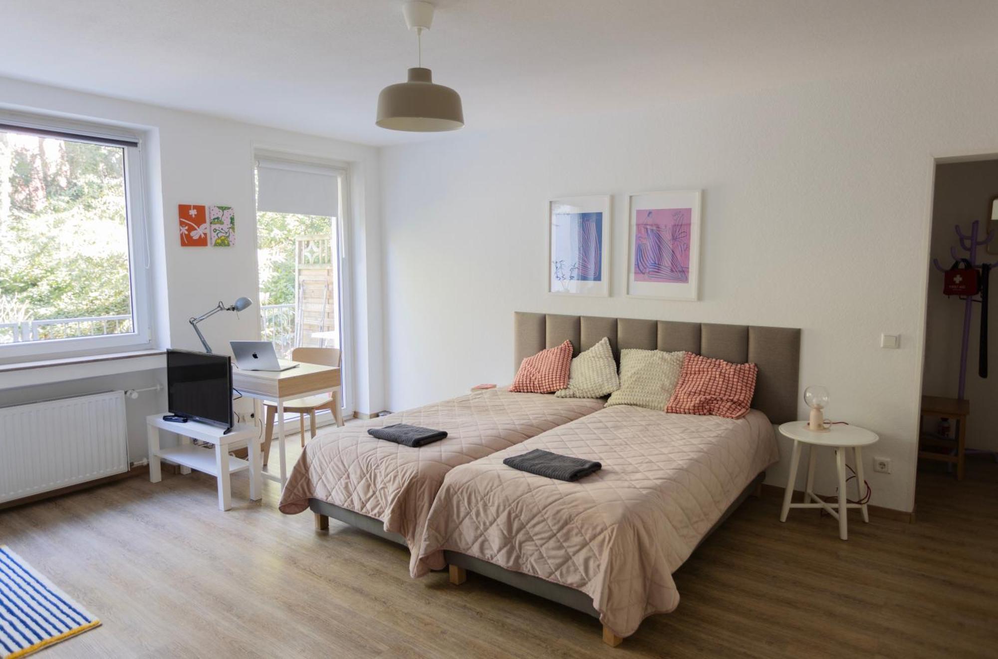 דיסבורג Central Apartment With Terrace And A Free Parking מראה חיצוני תמונה